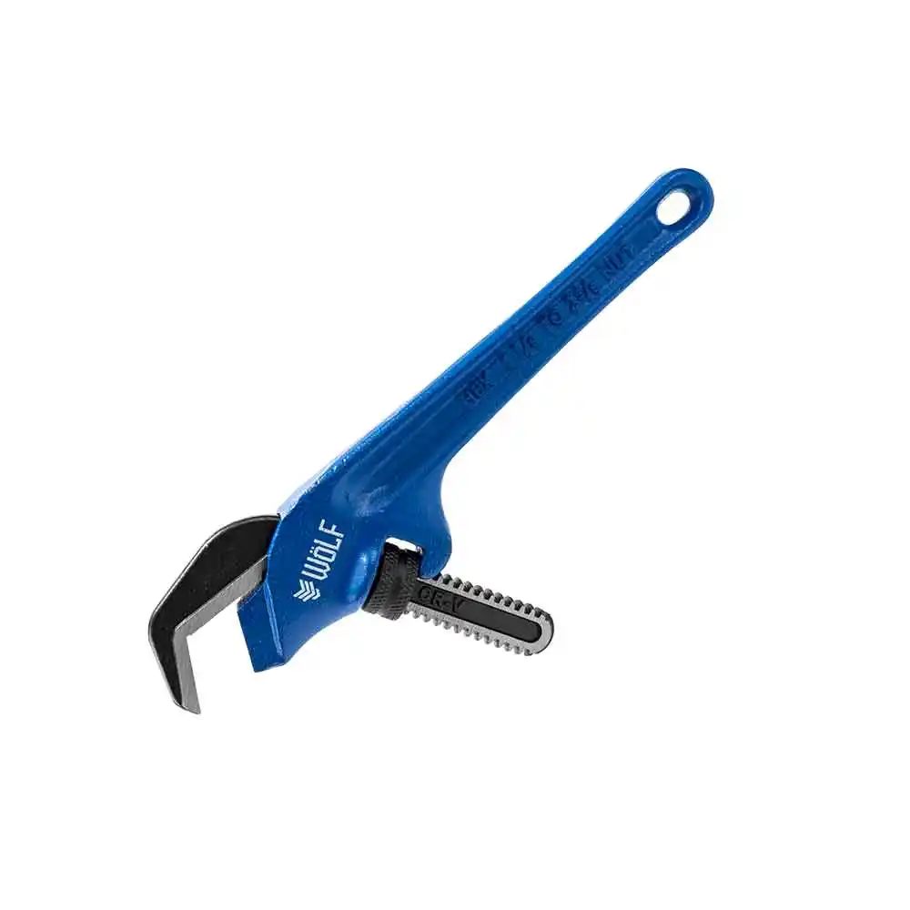 WOLF 240mm Offset Hex Pipe Wrench WPWHO240
