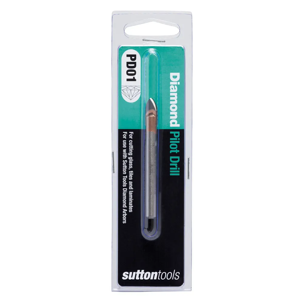 SUTTON 8.0 x 63mm TCT Holesaw Pilot Drill Bit - Suits DA01 Arbor