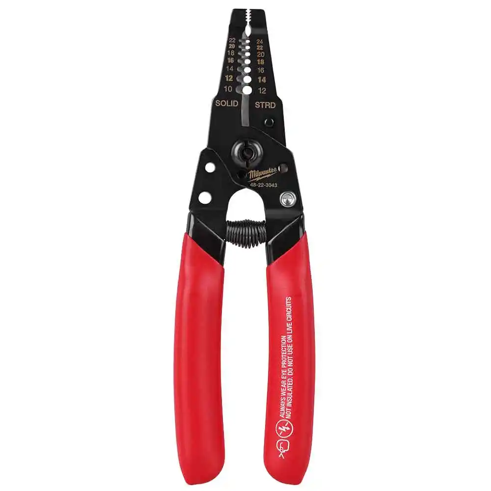 MILWAUKEE 0.34-6mm Compact Wire Stripper/Cutter Plier 48223043