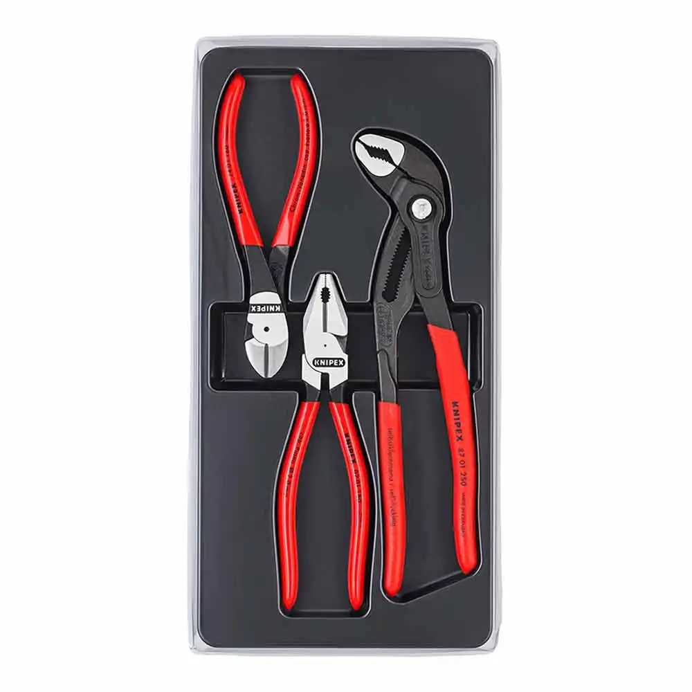 KNIPEX 3 Piece Power Pack Plier Set 00 20 10