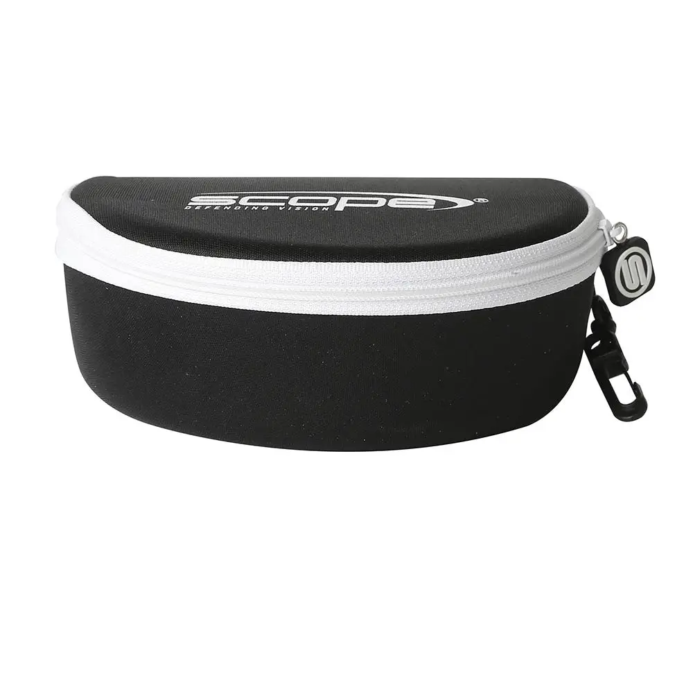 SCOPE LED Gloss Frame Clear Lens Genisys Safety Spectacles - Black 151LED