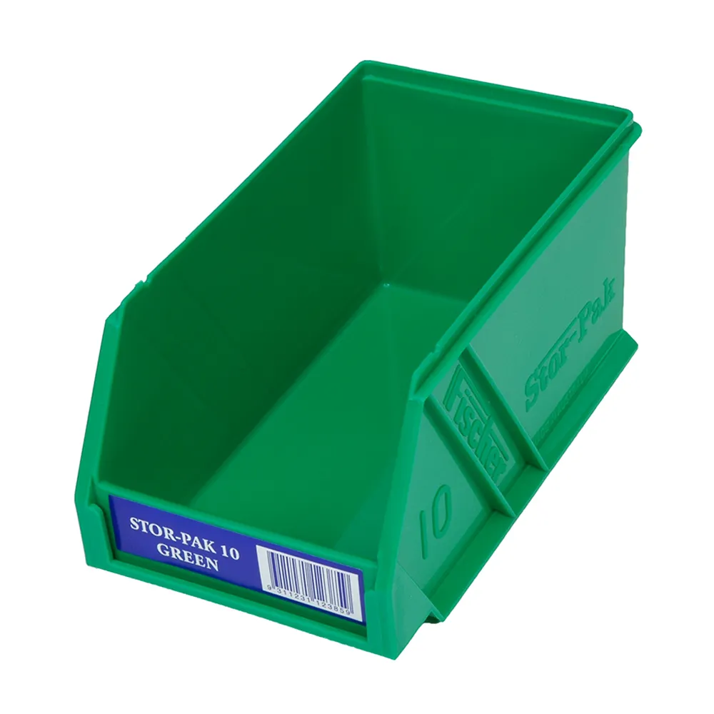 FISCHER 100 x 170 x 85mm STOR-PAK 10 Green Storage Bin 1H-061G