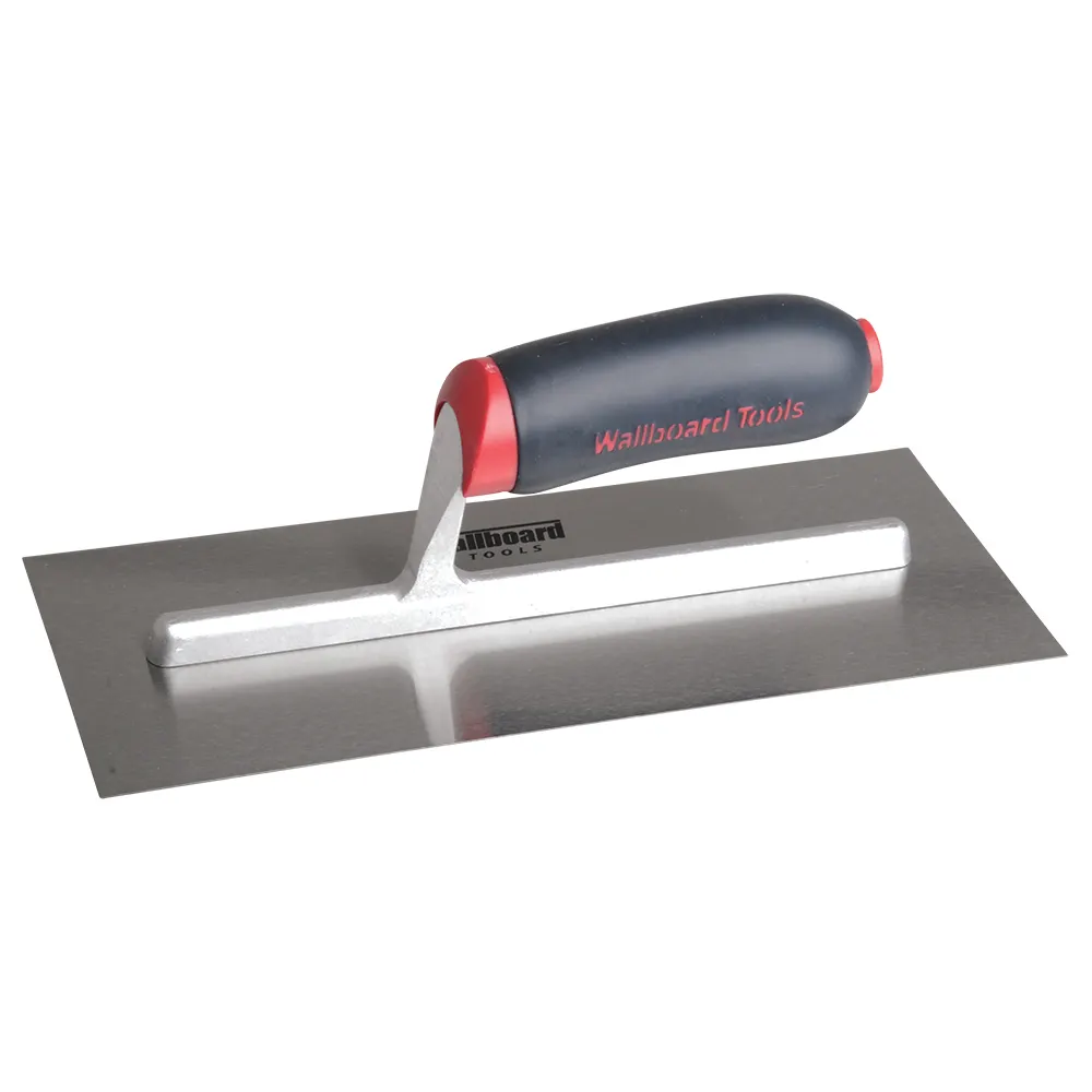 WALLBOARD Plastering Trowel Straight 280mm Carbon Steel Pro-Grip WTS-280