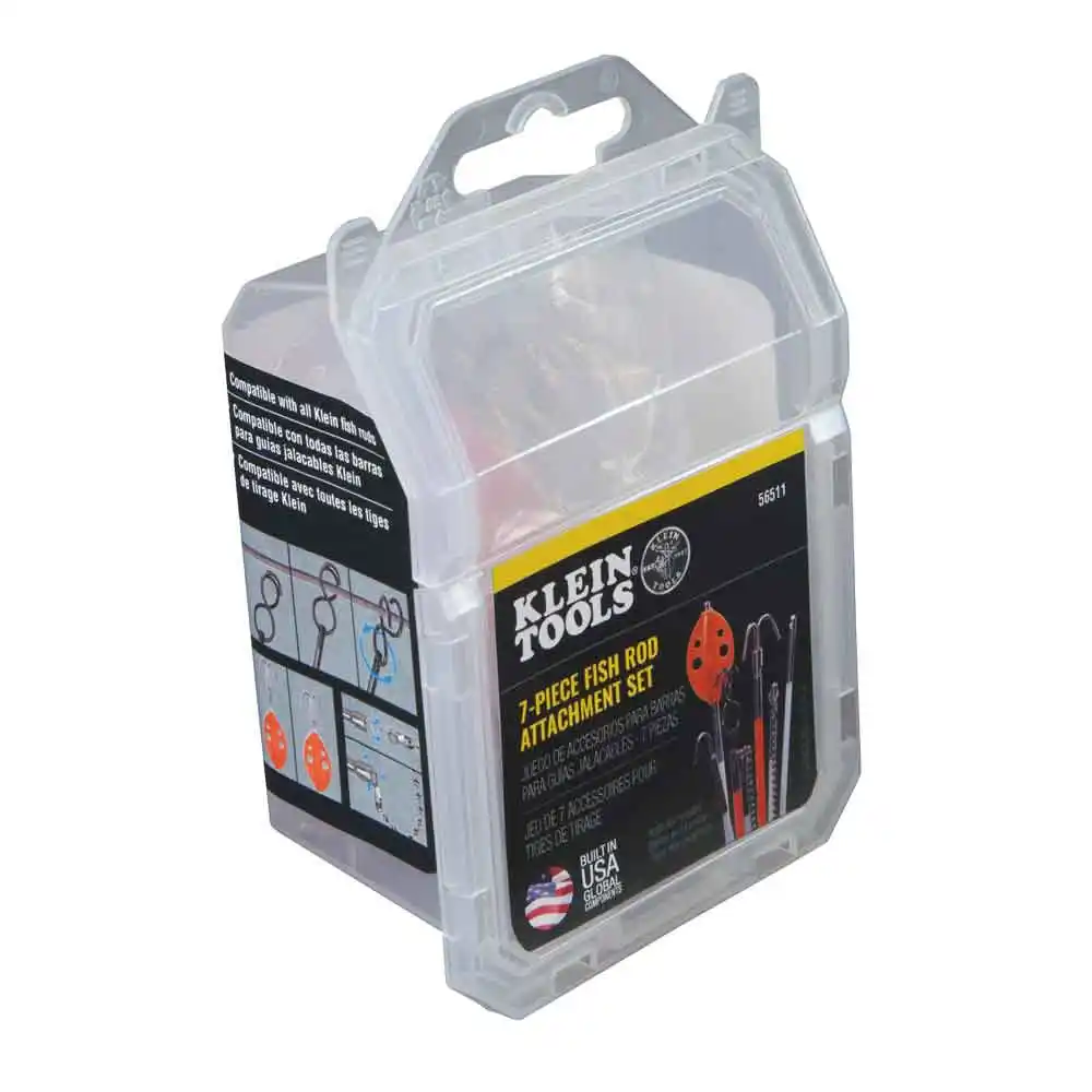 KLEIN Whisk Fish Rod Attachment Set - 7 Pieces A-56511