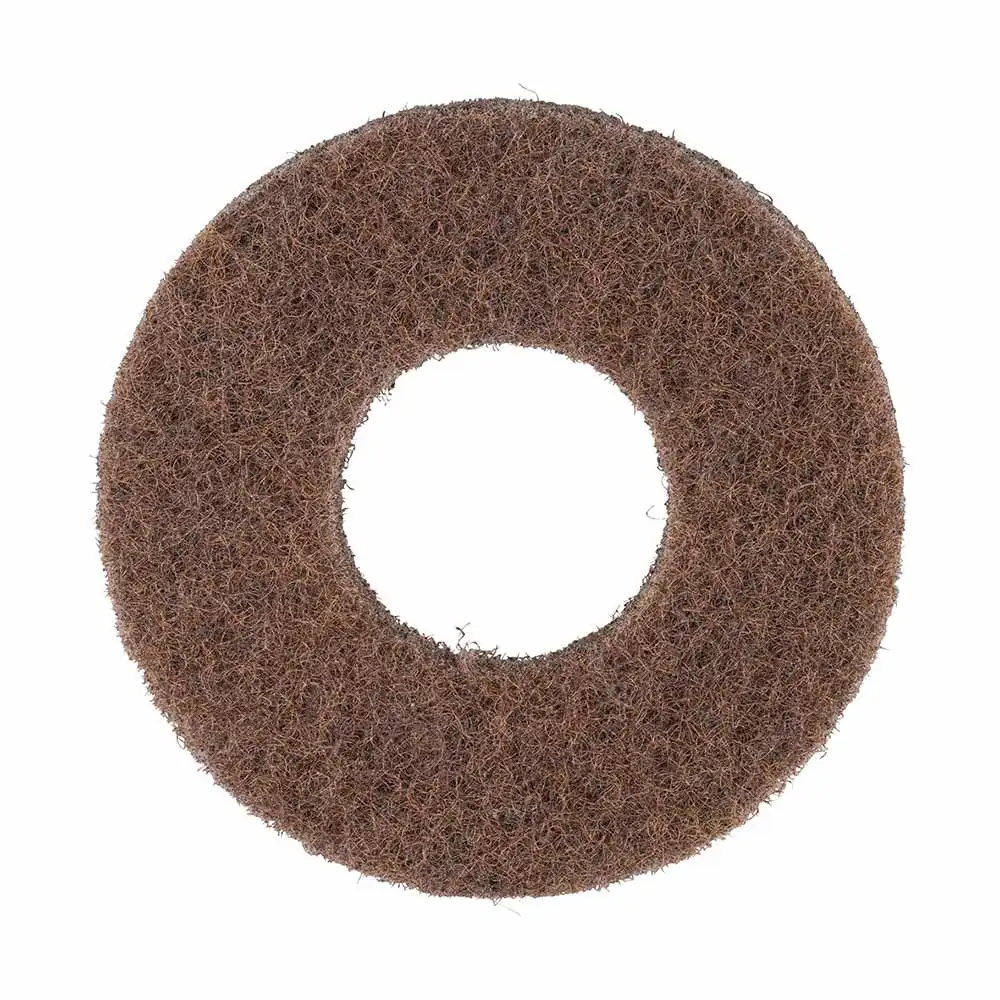 MAKITA 200mm Brown Floor Buffer Pad - PS001G 1914S8-3