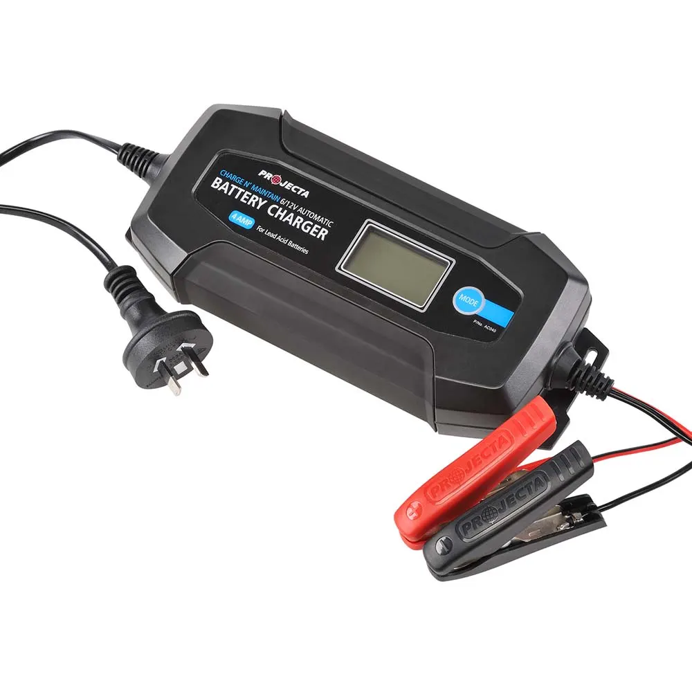 PROJECTA 4A 12V 8 Stage Battery Charger AC040