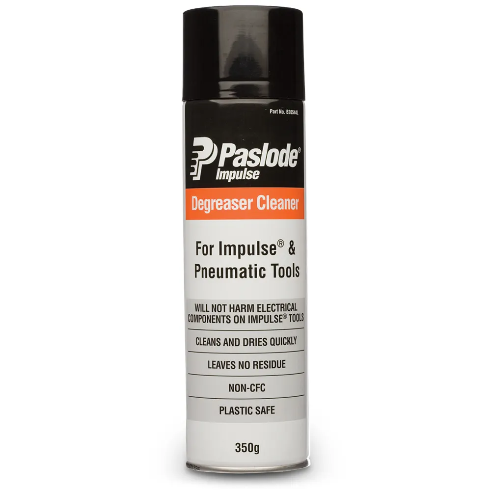 PASLODE 350g Aerosol Nailgun Degreaser/Cleaner B20544L