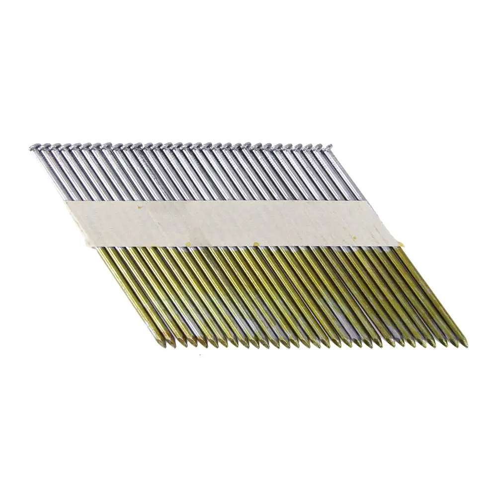 SENCO 34-Deg Bright Steel Framing Nails - 100mm Box of 3000 KC100APB