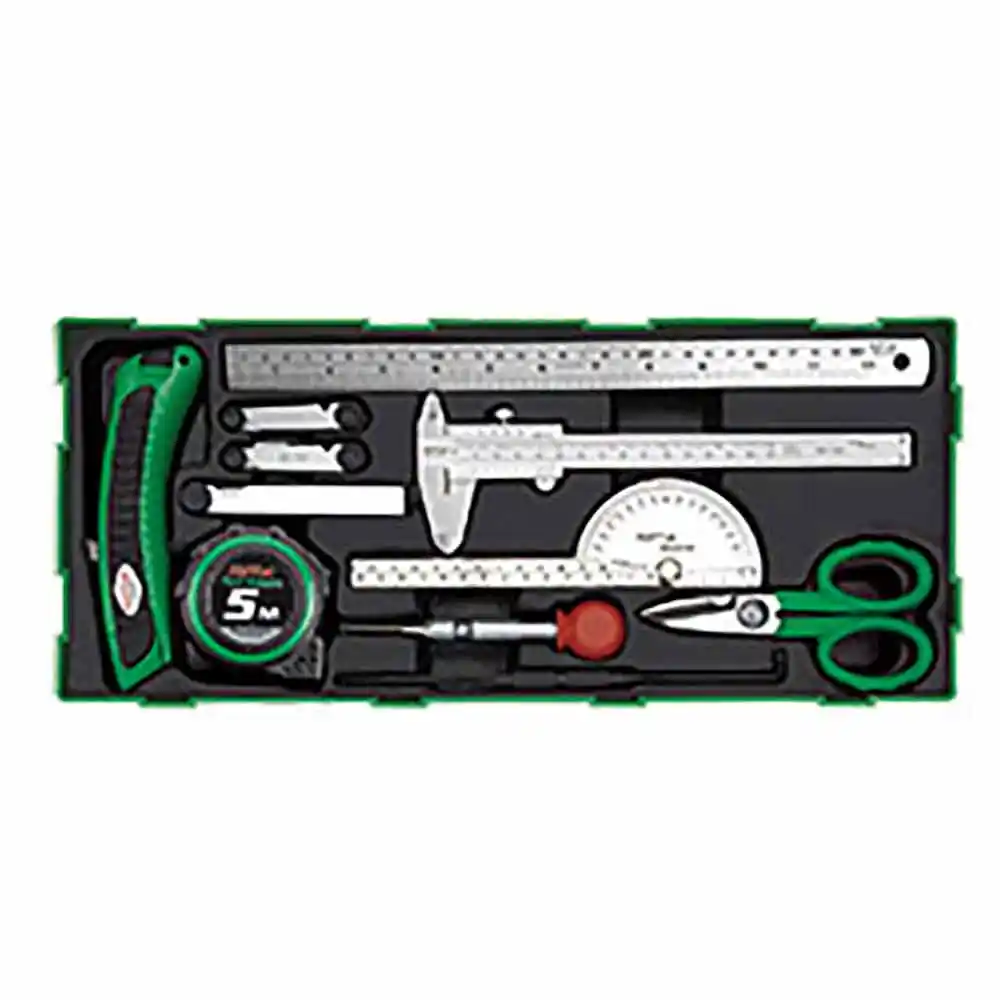 TOPTUL Measuring Marking Cutting Tool Set - 11 Piece GTB1107