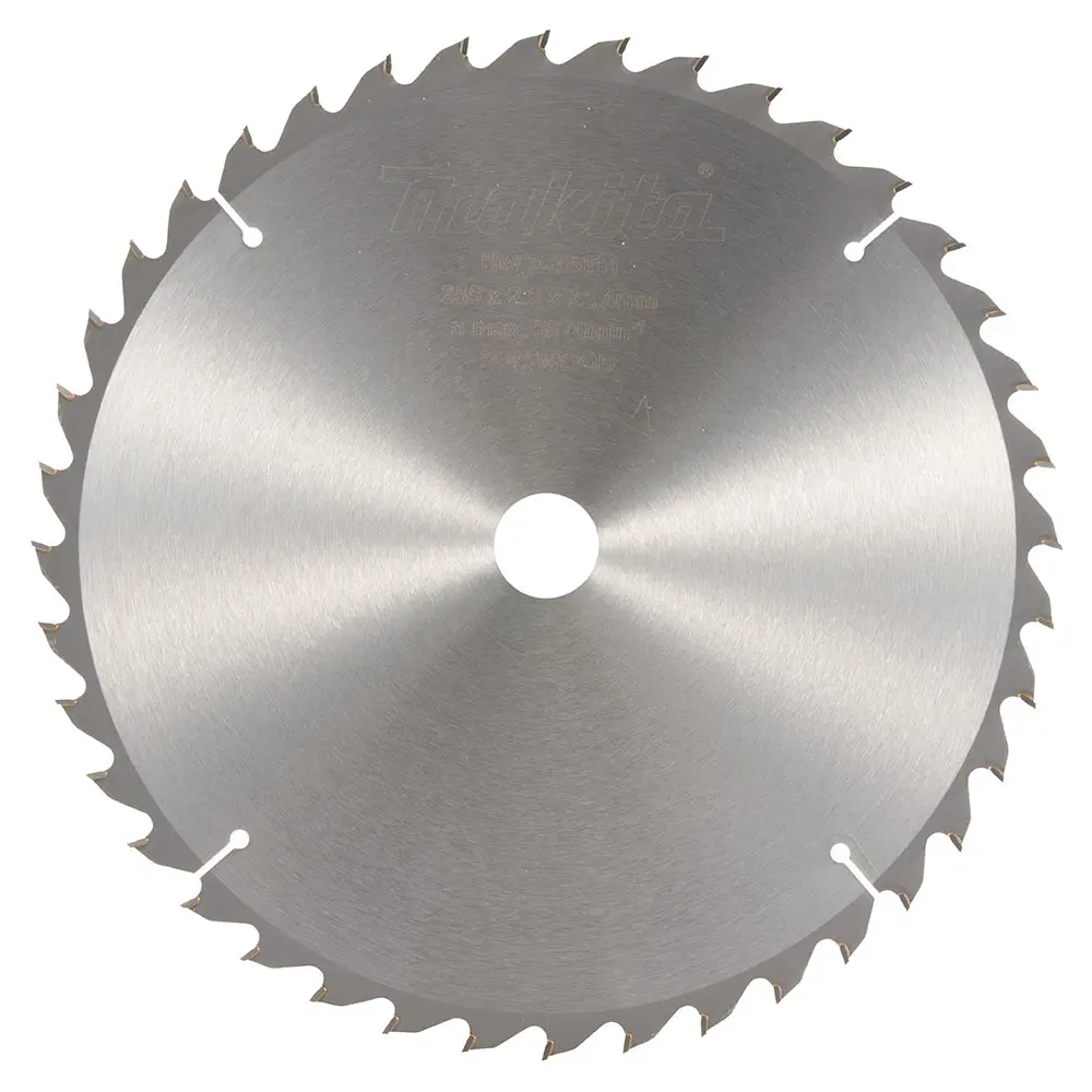 MAKITA 25.4 x 255mm 40T TCT Saw Blade Economy (Table Saw) for Wood Cutting D-74061