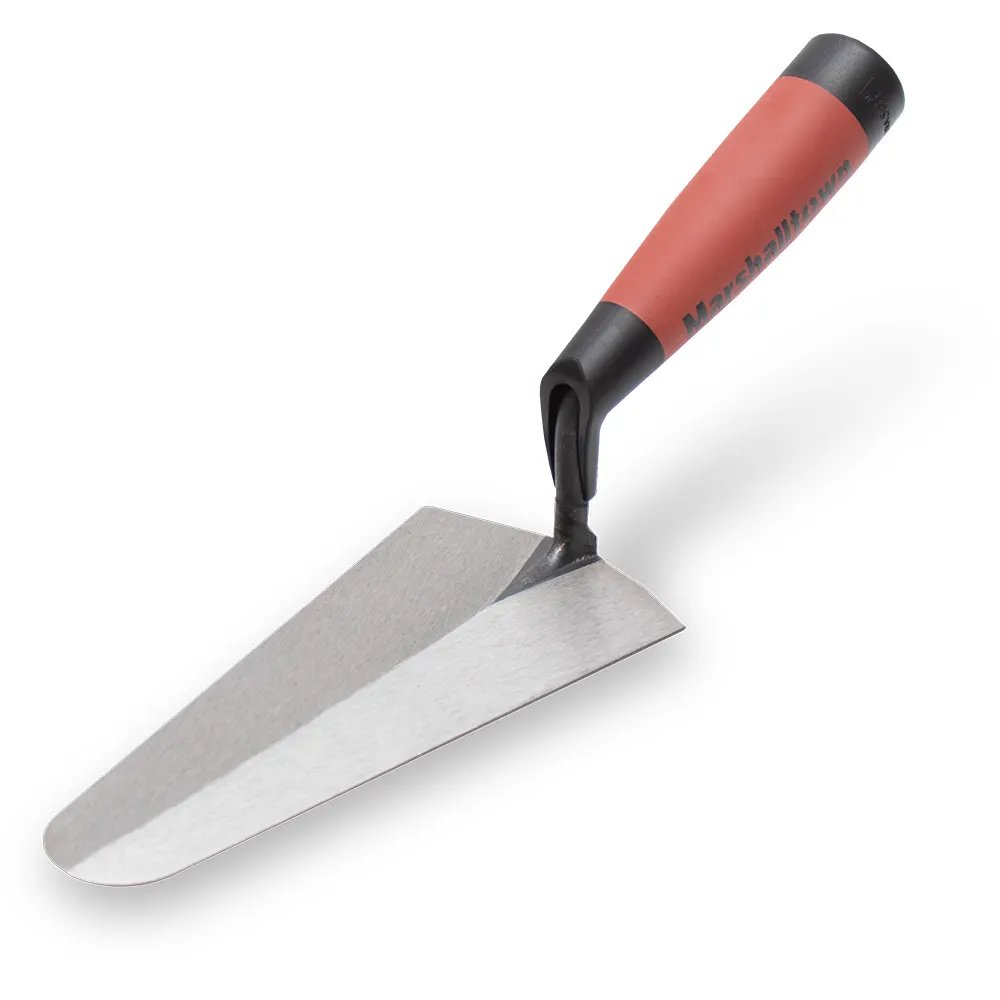 MARSHALLTOWN 86 x 178mm Carbon Steel Durasoft Handle Gauging Trowel 48D