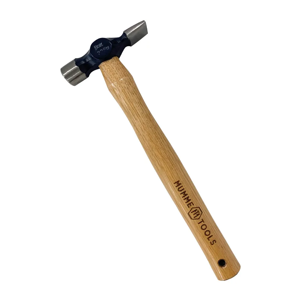 MUMME 8oz/225g Hickory Wooden Handle Cross Pein Hammer 7HCPH0.225