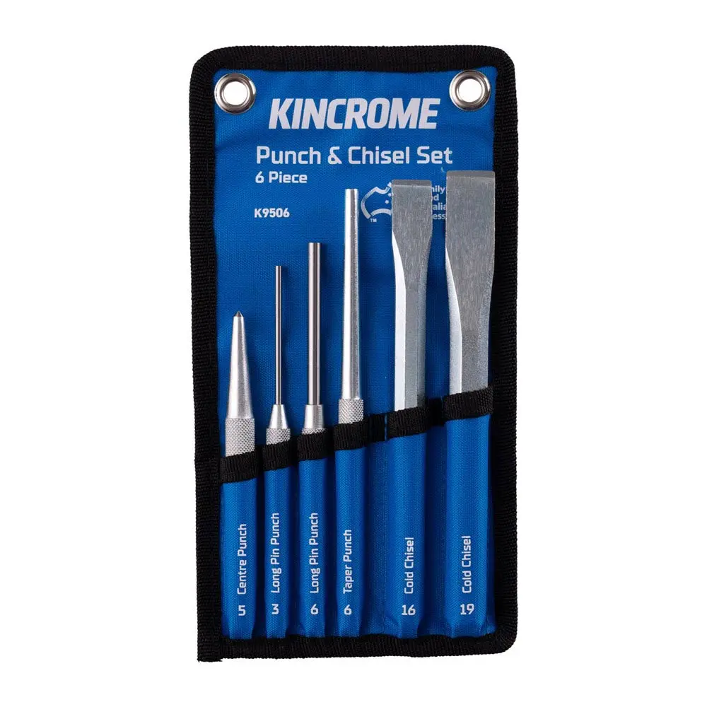 KINCROME Punch & Chisel Set 6 Piece K9506