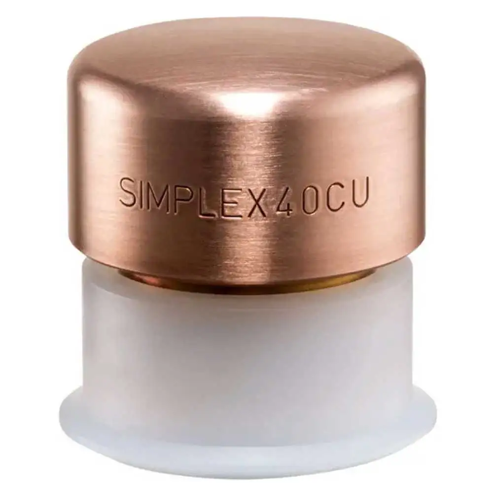 HALDER 1pk 30mm Insert Mallet Copper Tips 3804.03