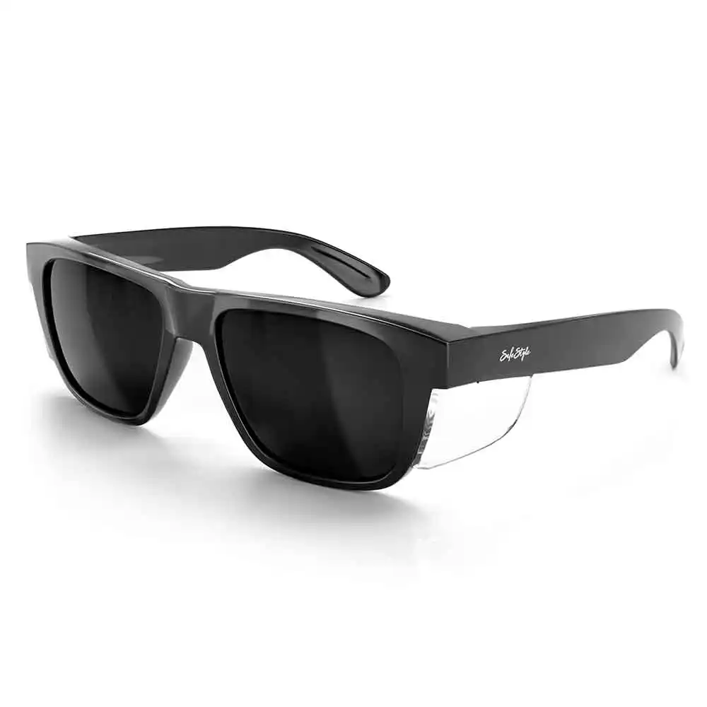 SAFESTYLE Fusions XL Black Frame Polarised Lens Safety Spectacles FBPXL100
