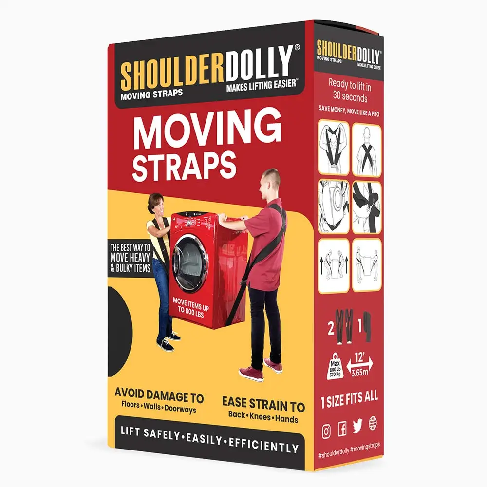 SHOULDER DOLLY 370kg Moving Straps LD2000