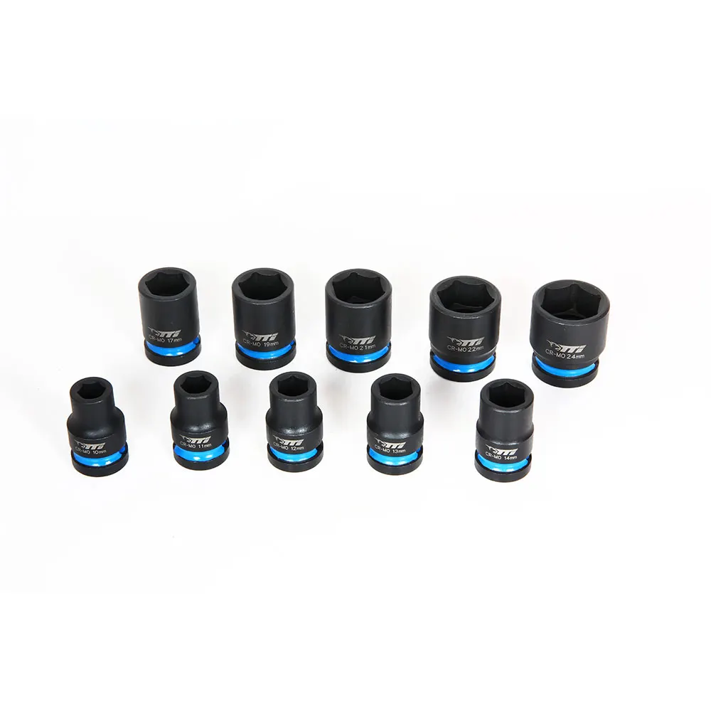 TTI 10 Piece 1/2inch Metric Socket Set Impact TTI1210MIS
