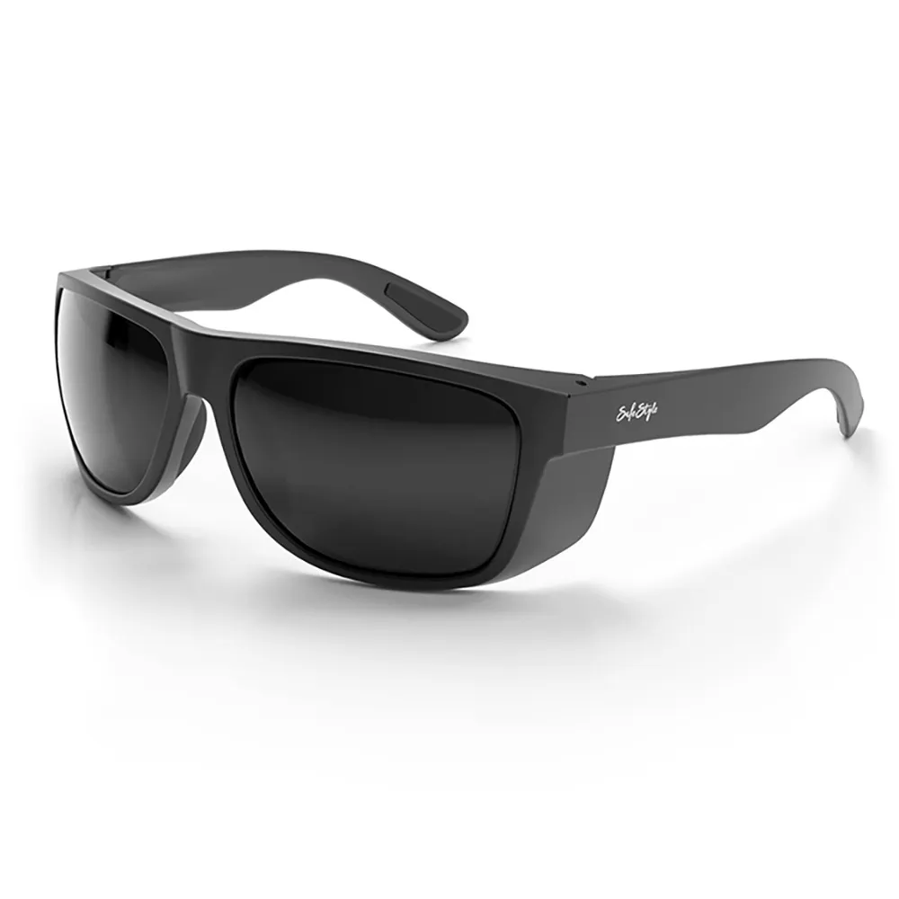 SAFESTYLE Rapids Matte Black Frame Polarised Lens RMBP100