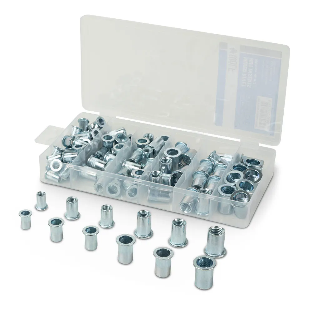 WOLF M6-M12 Rivet Nut Set - 100 Pack WRNS1