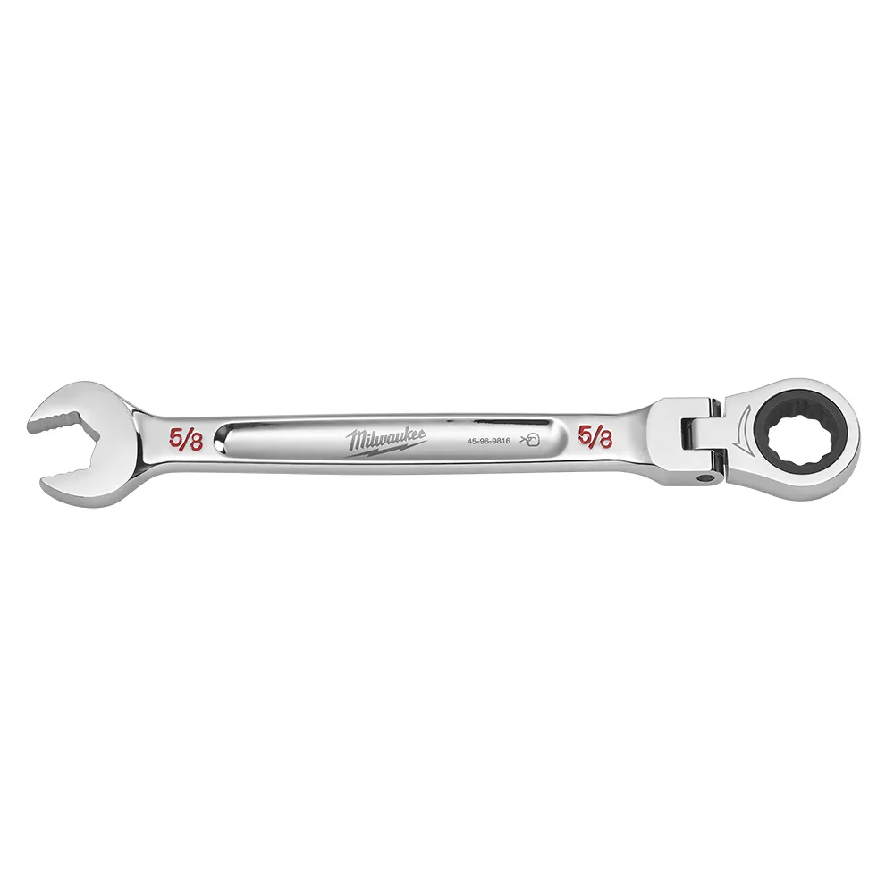 MILWAUKEE5/8" AF R/OE Flex Head Ratcheting Spanner 45969816