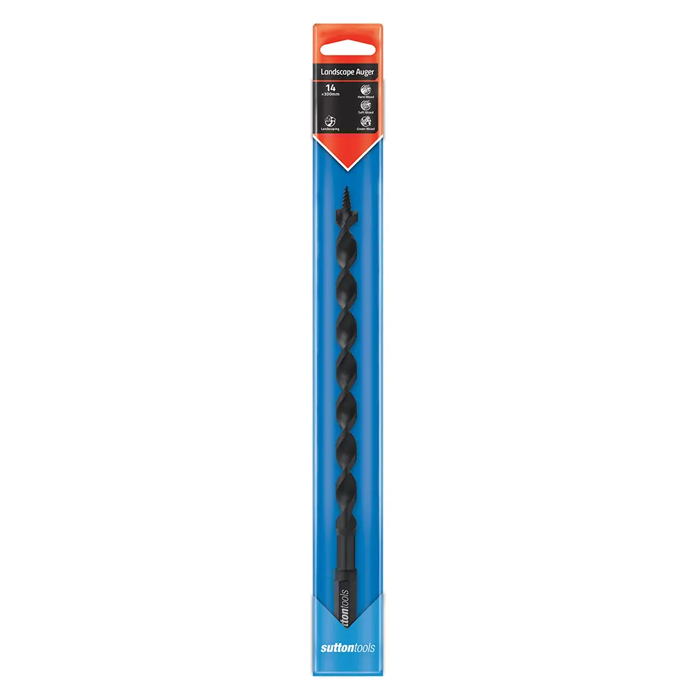 SUTTON 14x300mm 7/16-HX Scotch-Pat Wood Auger Drill Bit D5181400