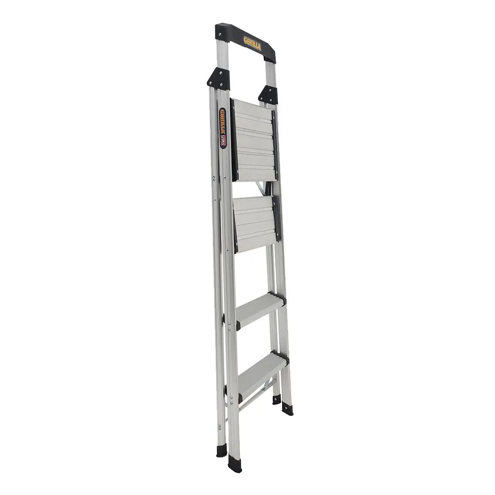 GORILLA 120kg 4 Step Single Sided Aluminium Ladder GOR-4TT