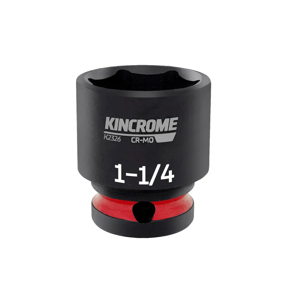 KINCROME 1-1/4 x 1/2inch Drive Impact Socket K2326