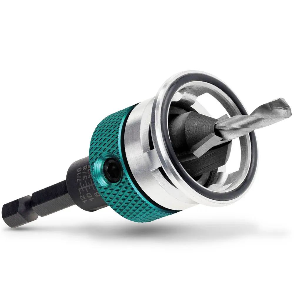 P&N QUICKBITS 5/32inch TCT Drill & Countersink for Wood & Fibre Cement - TCT CUT-SMART