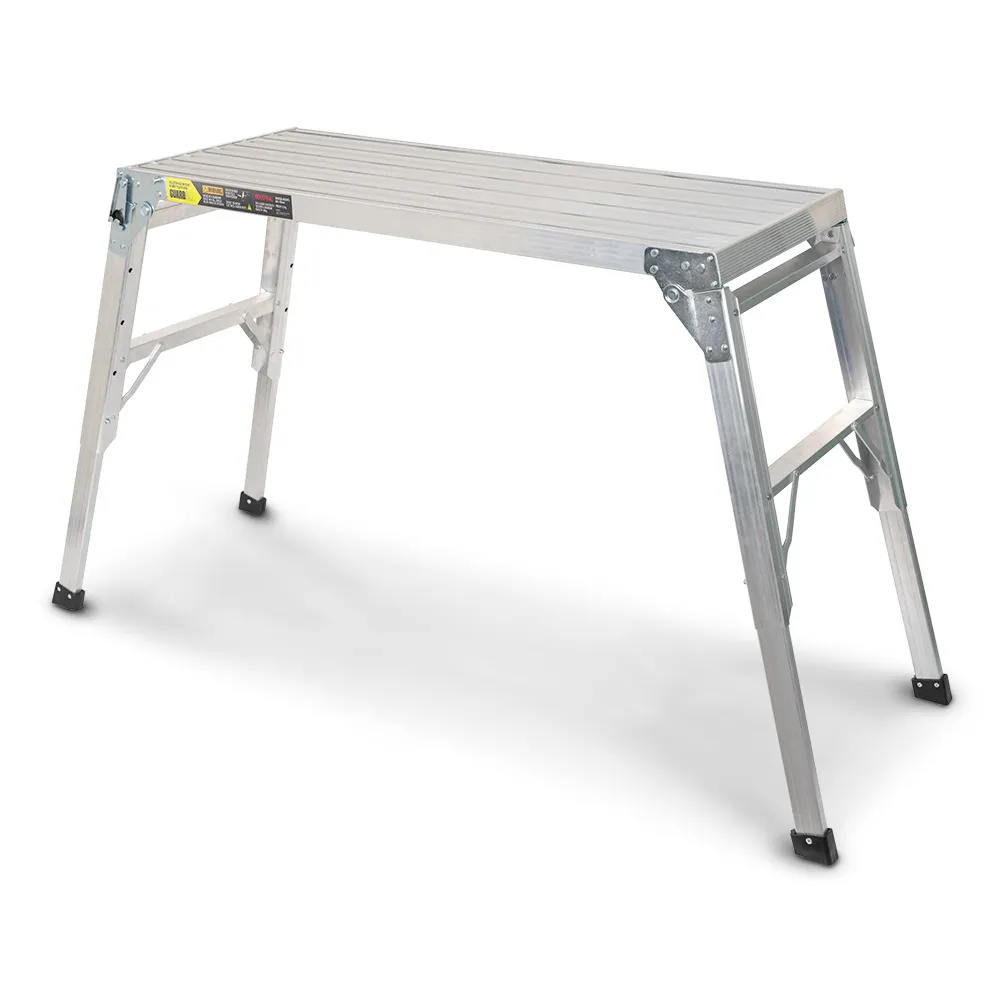 GUARDALL 180kg 0.6-0.9m Adjustable Height Aluminium Work Platform GDWP180