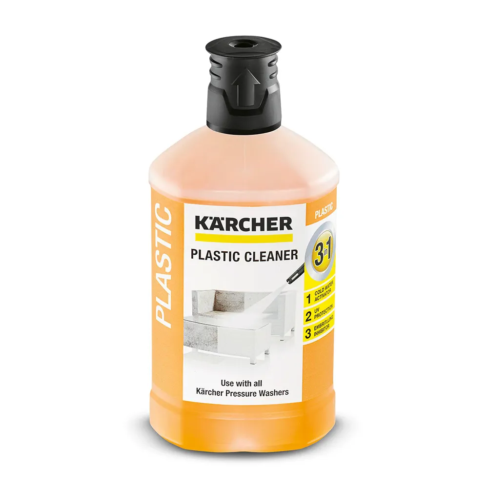 KARCHER 1L Plastic Cleaner Fluid 6.295-758.0