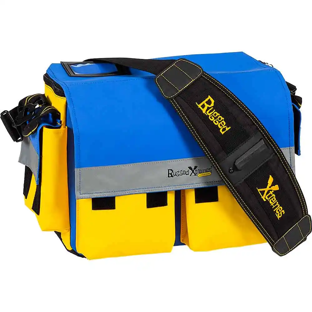 RUGGED XTREMES 17L Yellow/Blue Small Tool Bag RX05B506YEBL