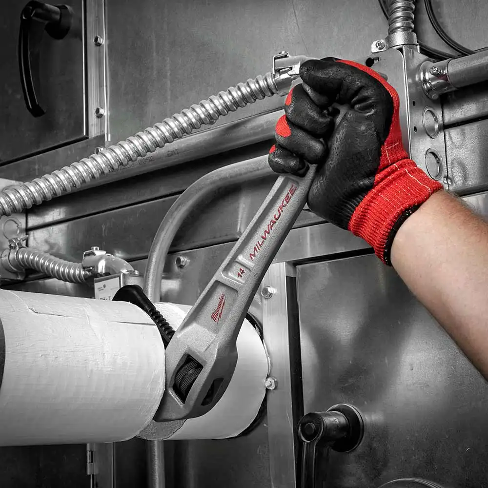 MILWAUKEE 14" (355mm) Aluminium Offset Pipe Wrench 48227184