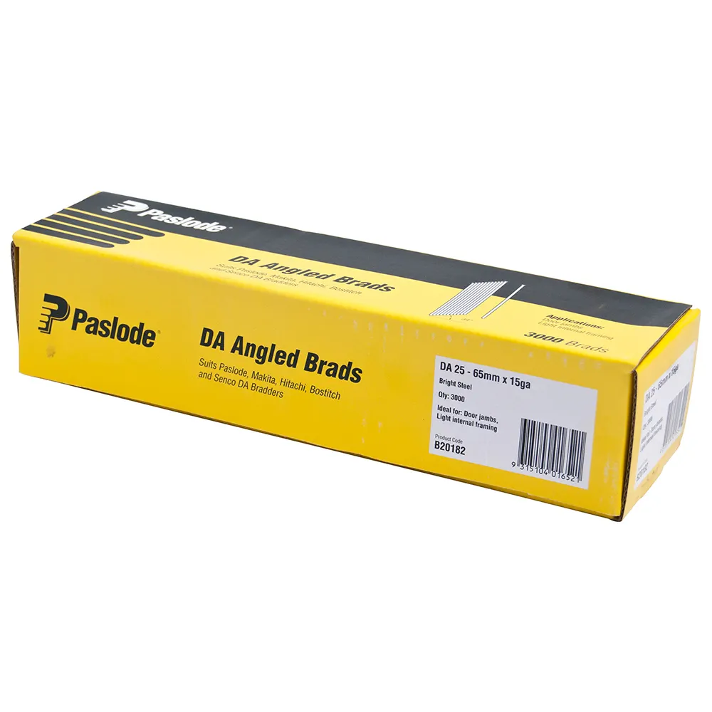 PASLODE 65mm Angled Nail Fastener 3000 Pack B20182