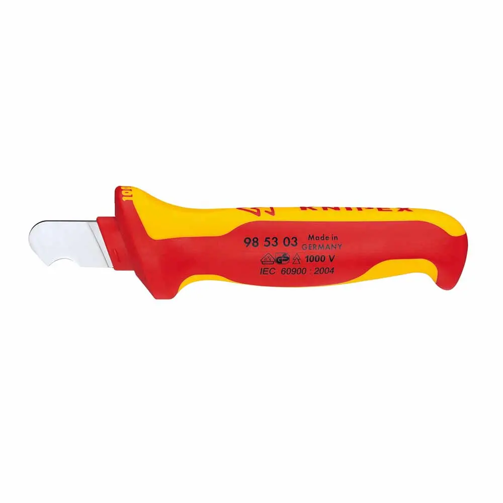 Knipex 1000V 155mm Short Blade Cable Knife 985303