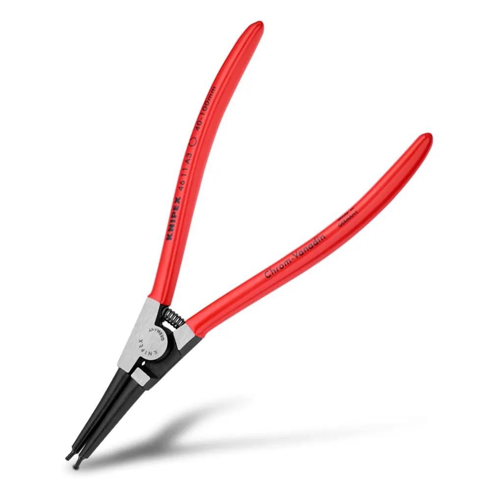 KNIPEX 210mm Circlip Pliers External 4611A3SB