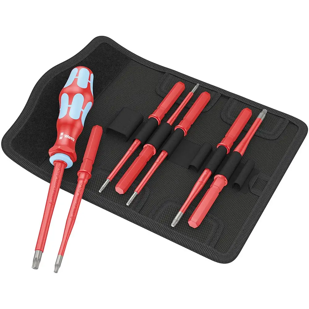 WERA Kraftform Kompakt VDE Stainless 8 Extra Slim 1 - 8 Piece WER059040