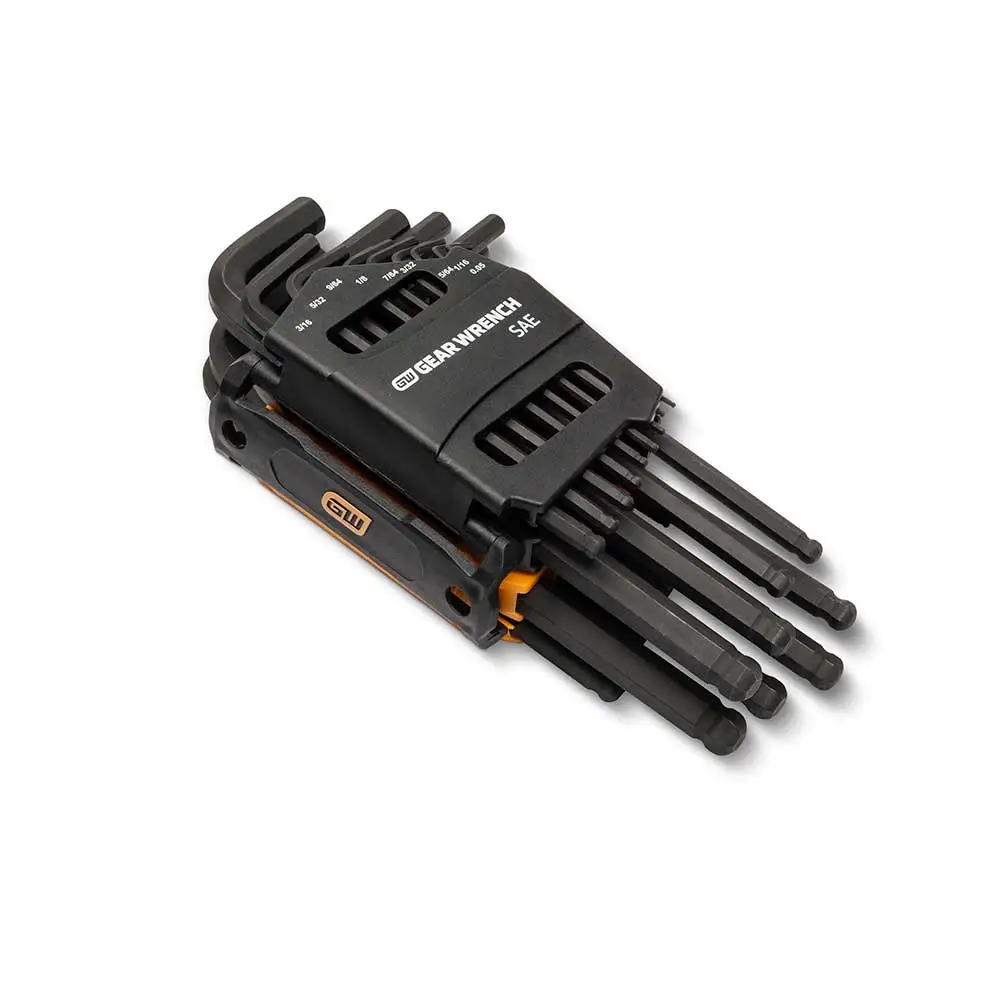 GEARWRENCH Met/Af B/End Long Hex-L Key Set - 30 Piece 83505
