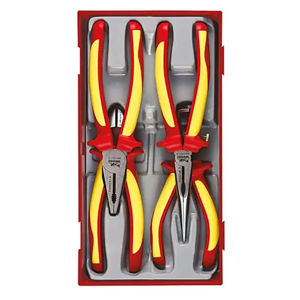 TENG TOOLS MB 1000V VDE Plier Set - TC-Tray - 4 Piece TE-TTV440