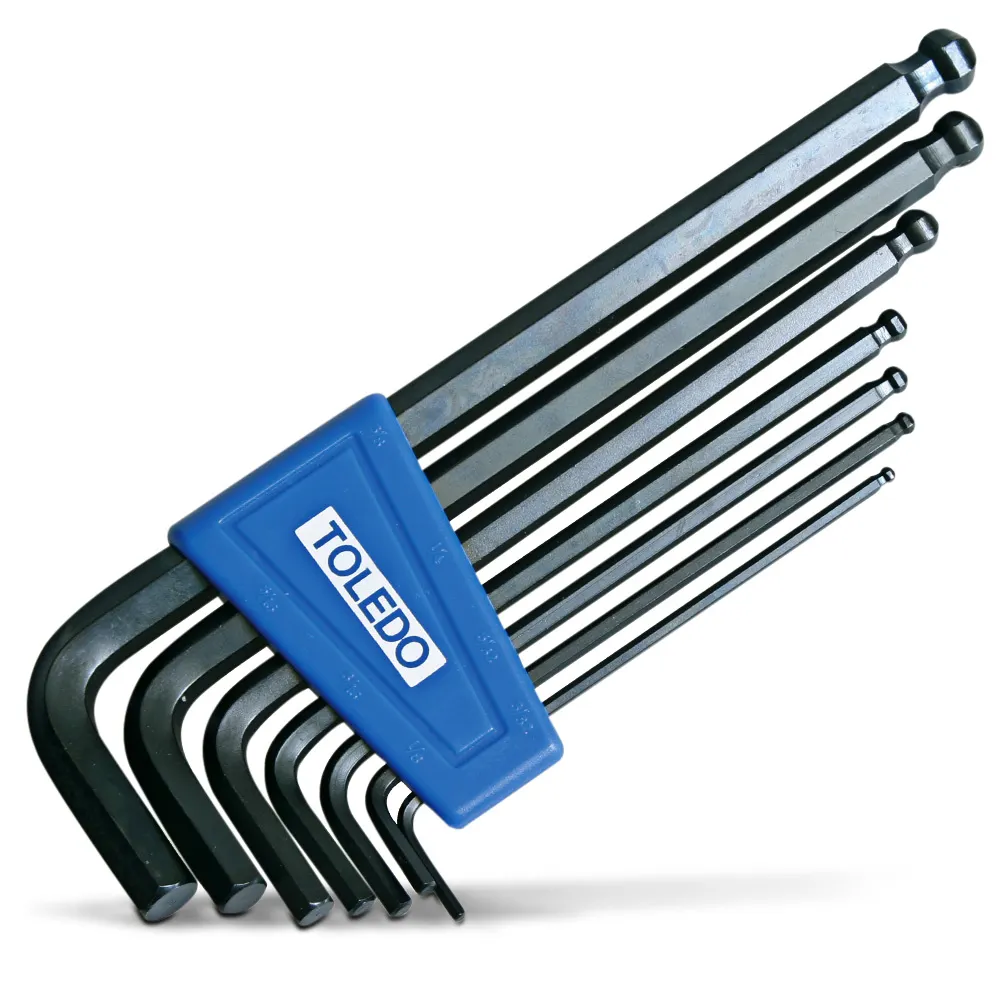 TOLEDO KET SET BALL POINT HEX SAE - 7PC