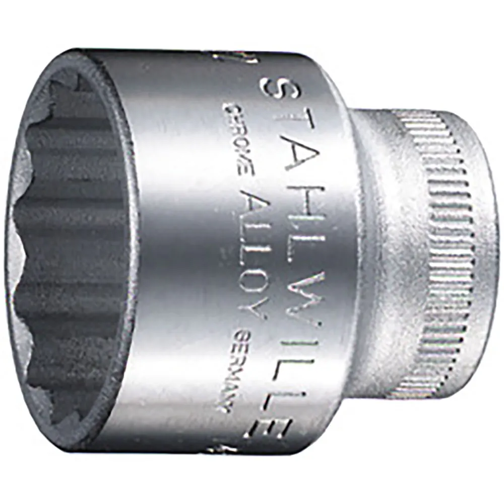 STAHLWILLE 3/8Inch Drive 11/32 AD Double Hex Socket 02410022