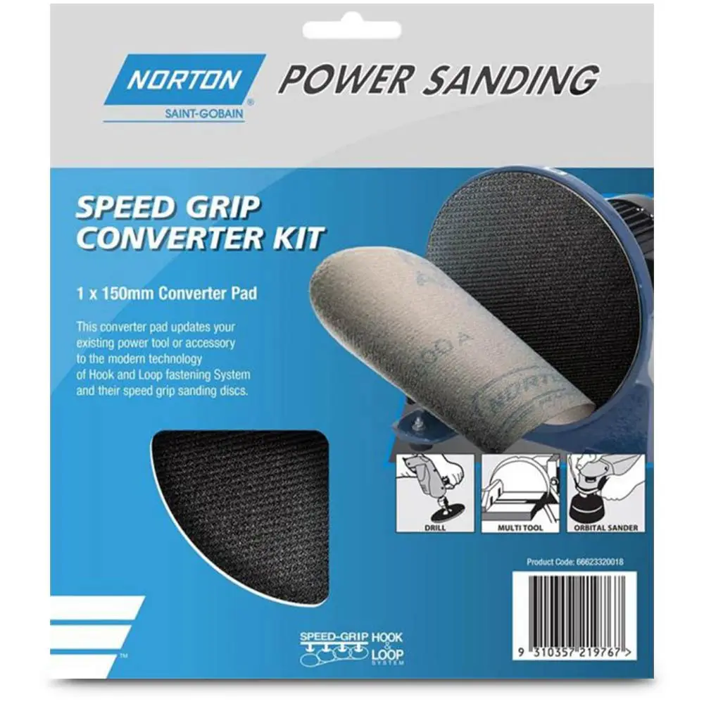 NORTON 150mm Hook & Loop Converter Disc