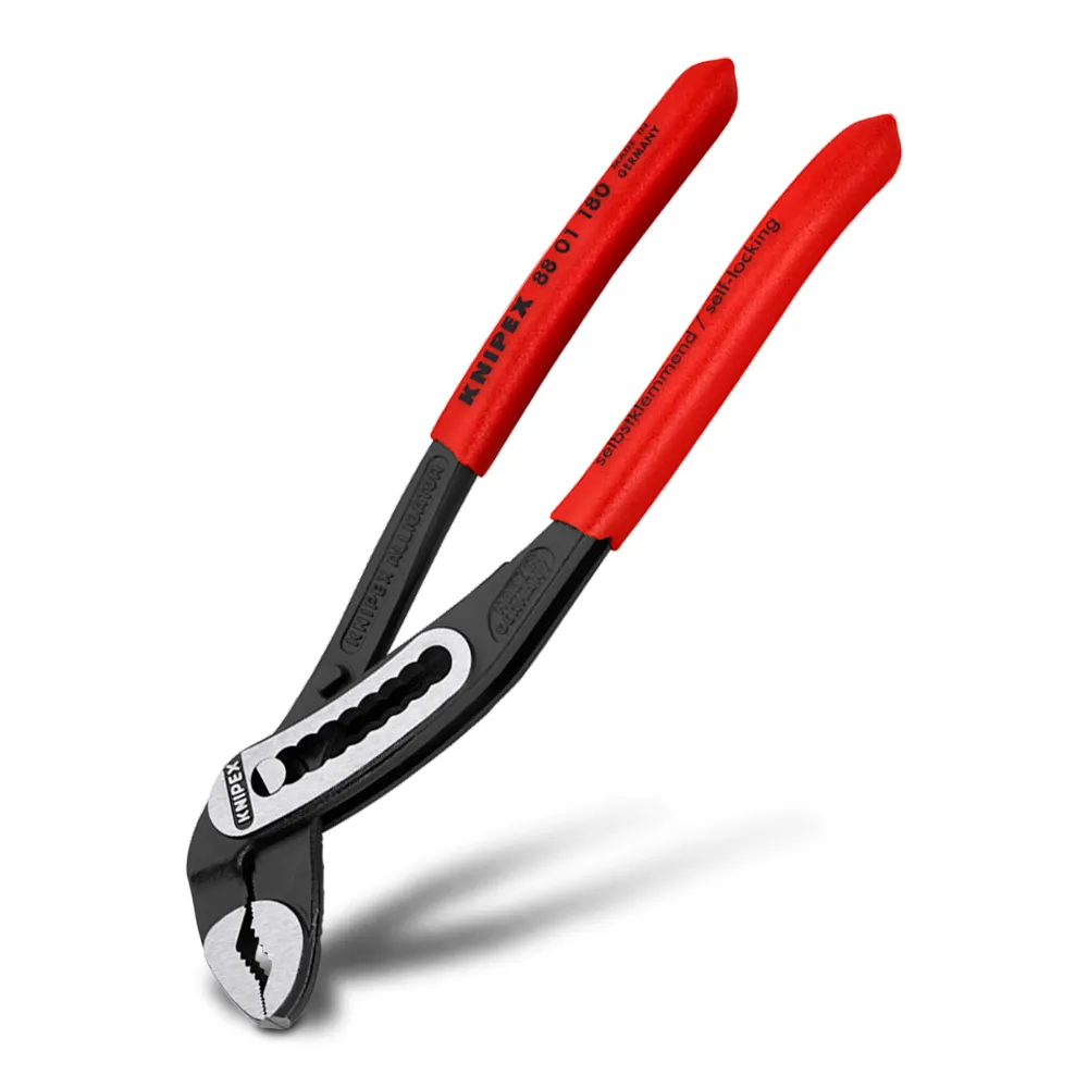KNIPEX 180mm Alligator Water Pump Pliers 8801180SB