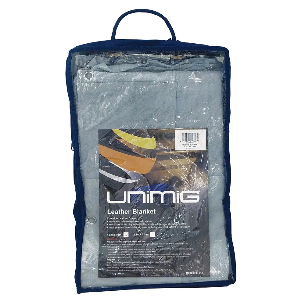 UNIMIG 2.2x2.2m Leather Welding Blanket UMWD2222