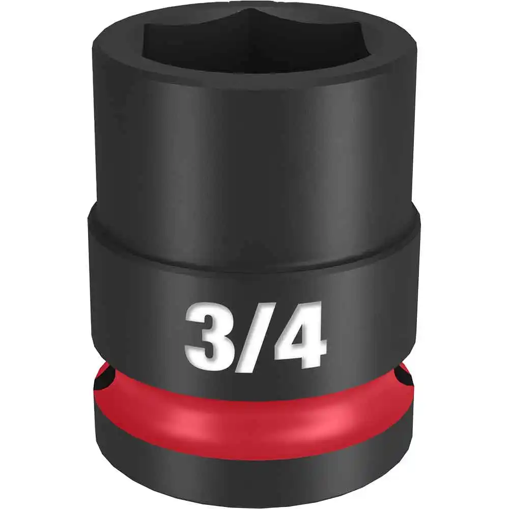 MILWAUKEE SHOCKWAVE 1/2" Drive 3/4" Standard 6 Point Impact Socket 49666206
