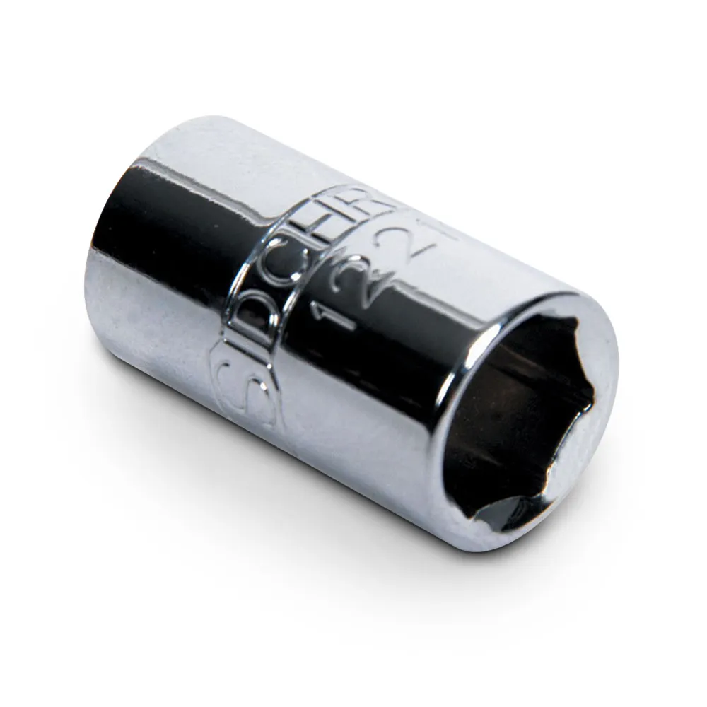 SIDCHROME 7mm 3/8" 6 Point Drive Socket SCMT13217