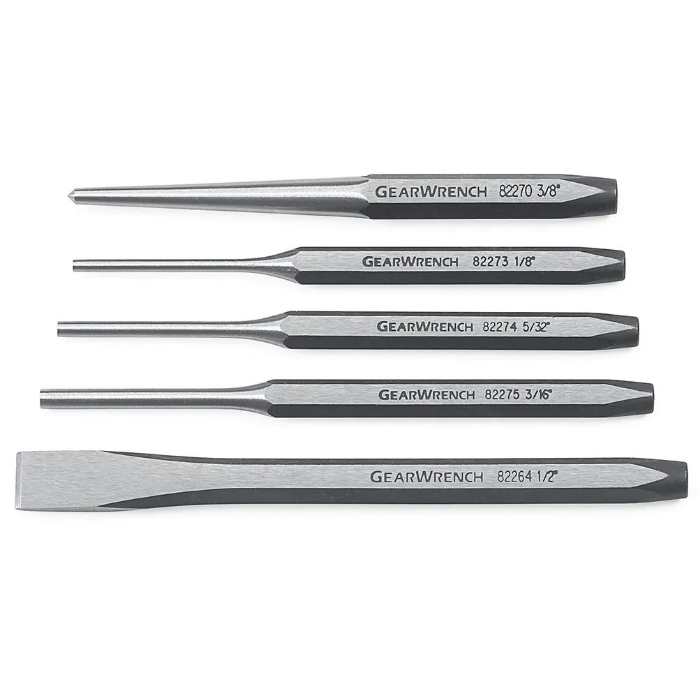GEARWRENCH 5 pcs Punch and Chisel Set 82304