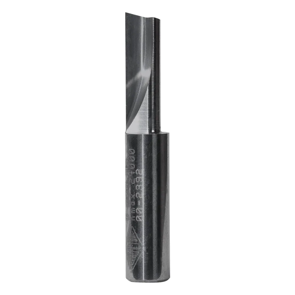 CARBITOOL Router Bit Solid Carbide Straight 6mm-Diameter 1/4inch -Shank T 206 MS