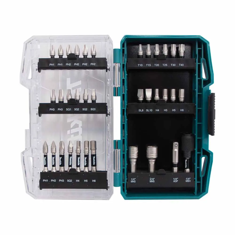 MAKITA Impact XPS Screwdriver Bit Set w/ Quick Chuck Bit Holder - 35 Piece E-19283