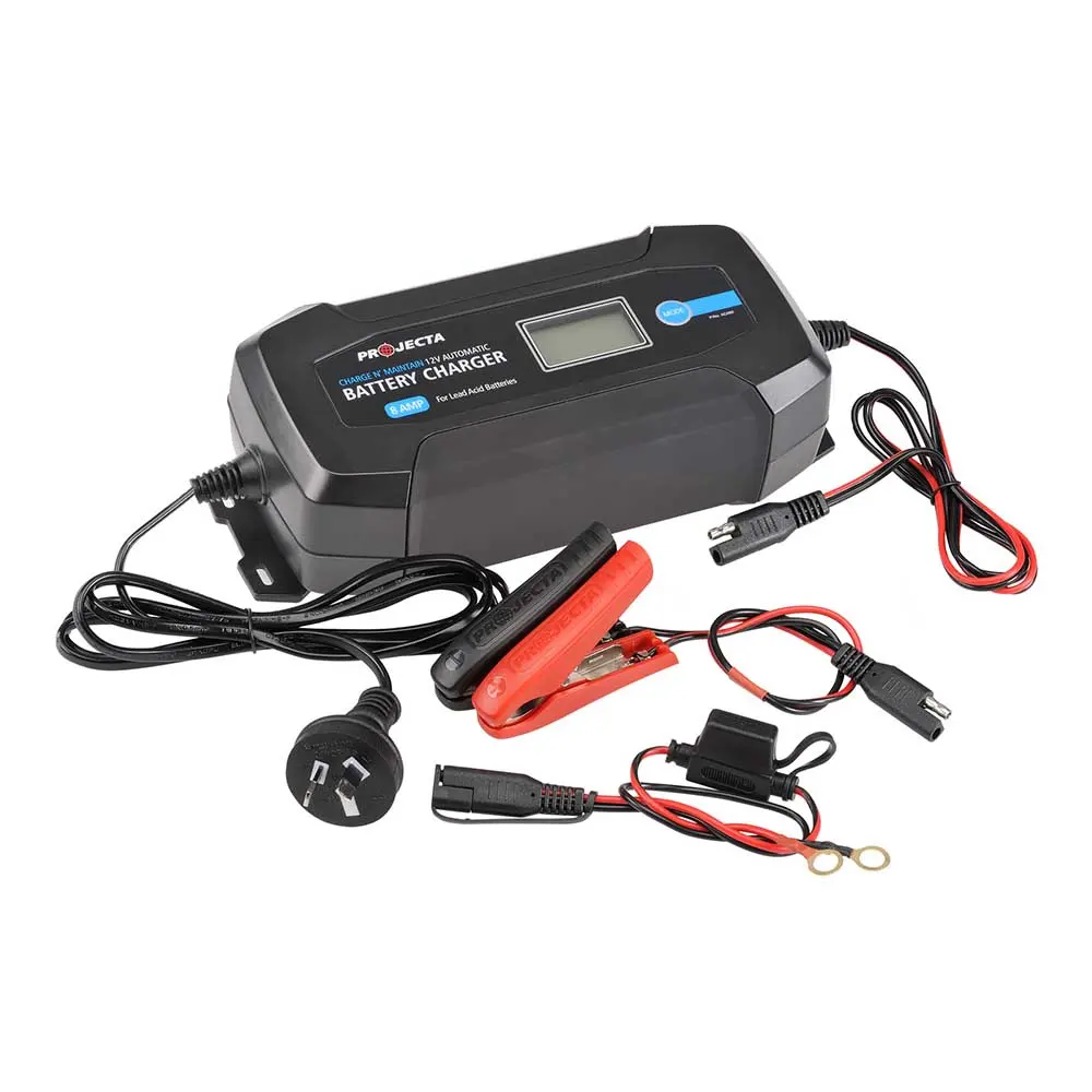 PROJECTA 8A 12V 8 Stage Battery Charger AC080