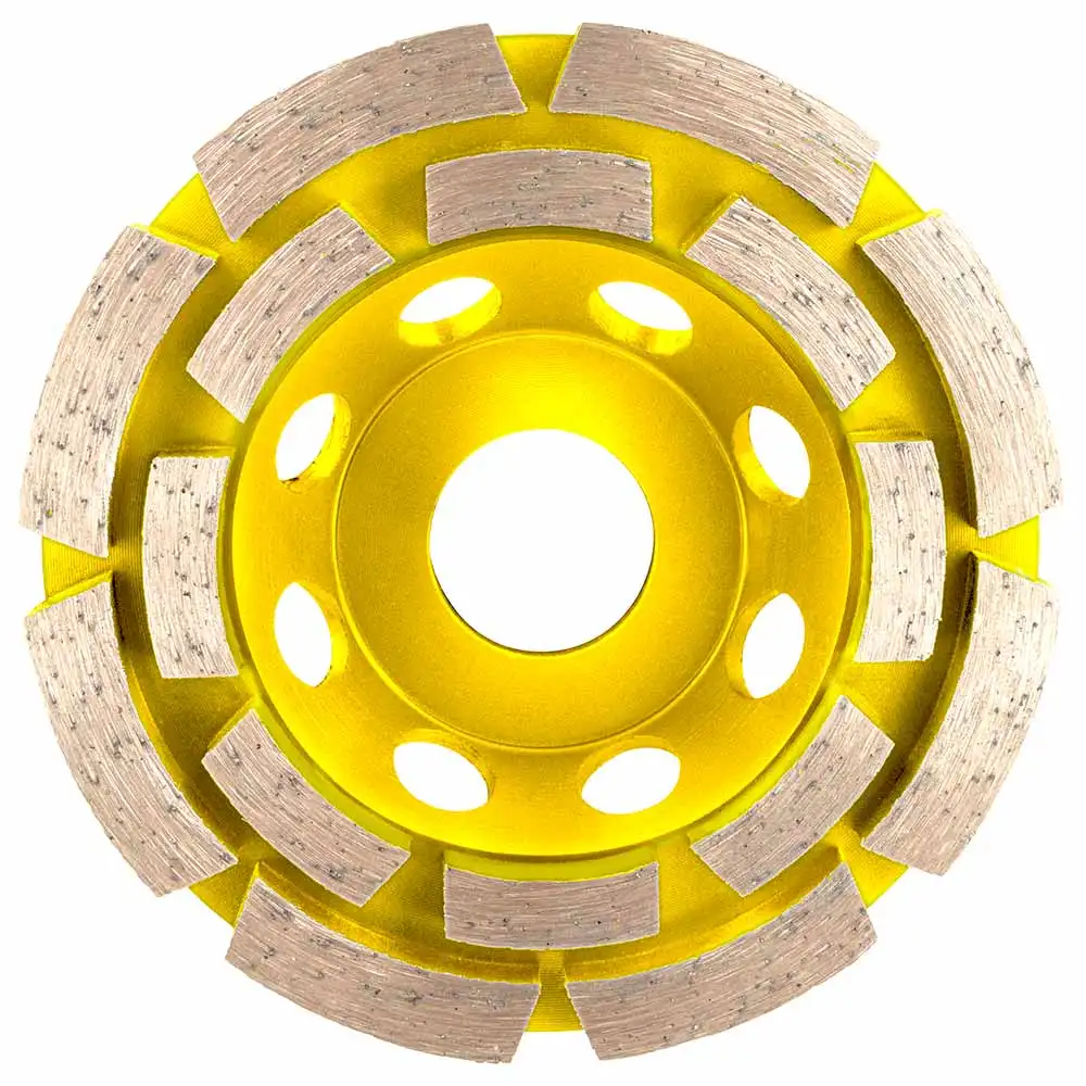 FLEXOVIT 100mm Double-Row Diamond Grinding Cup 70184601098